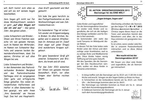 Pfarrbrief 21.12.2012