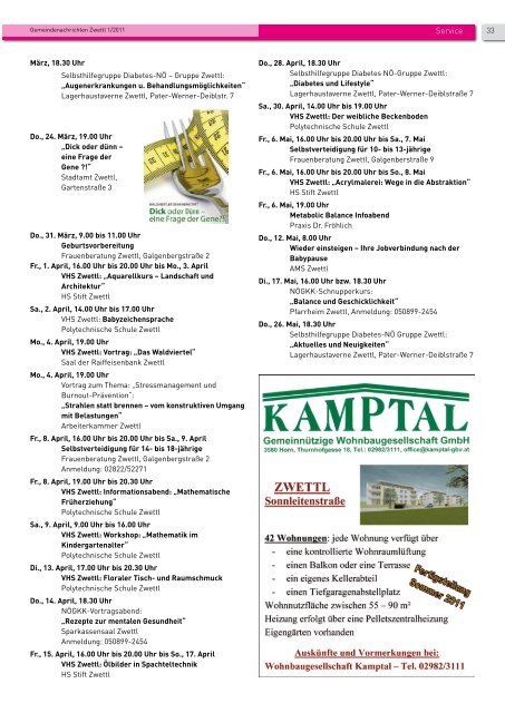 Vorschau: Jubiläumsfest „40 Jahre Großgemeinde“ am 11 ... - Zwettl