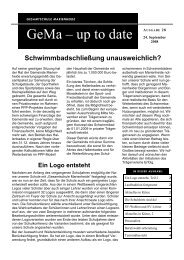 Ausgabe 28 - der Gesamtschule Marienheide