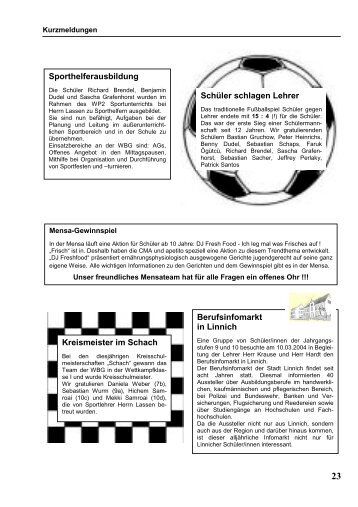 Seite 22-23 - Willy Brandt Gesamtschule Übach-Palenberg