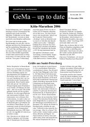 Ausgabe 21 - der Gesamtschule Marienheide