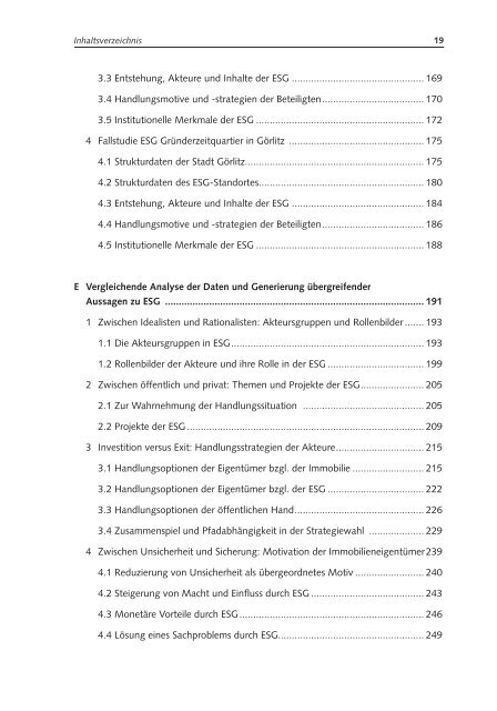 Eigentümerstandortgemeinschaften und Urban Governance - SSOAR