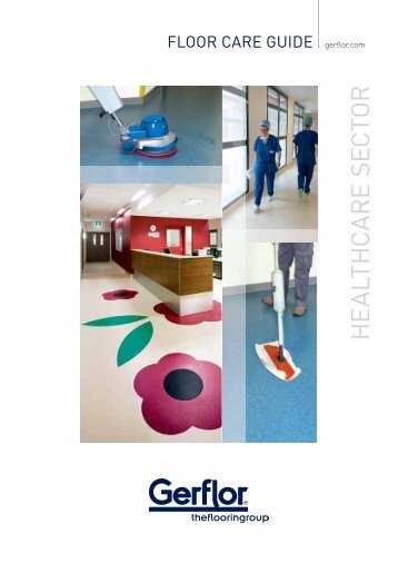 Floor care guide in Healthcare sector - Gerflor