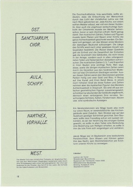 1981 Herausgegeben von der Landzunft Regan Regensdorf