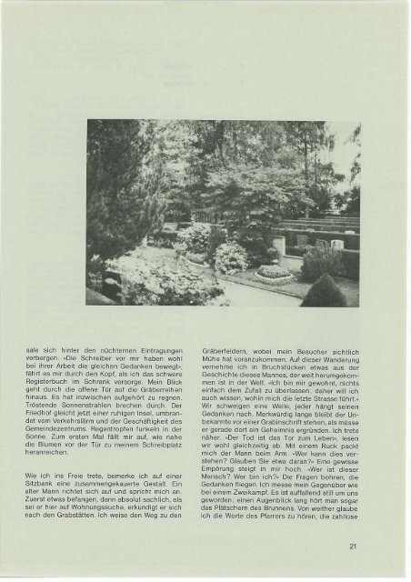 1981 Herausgegeben von der Landzunft Regan Regensdorf