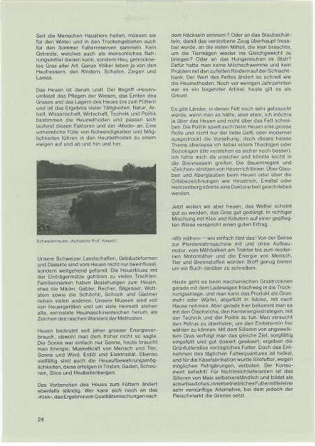 1981 Herausgegeben von der Landzunft Regan Regensdorf