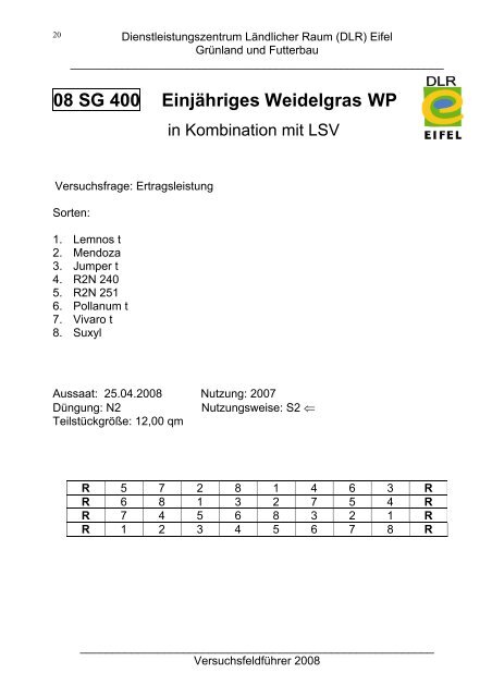Versuchsfeldführer 2008.pdf - Obstbau - in Rheinland-Pfalz