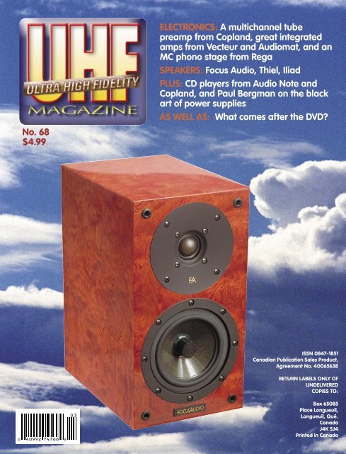 Uhf No 68 Internet Ultra High Fidelity Magazine