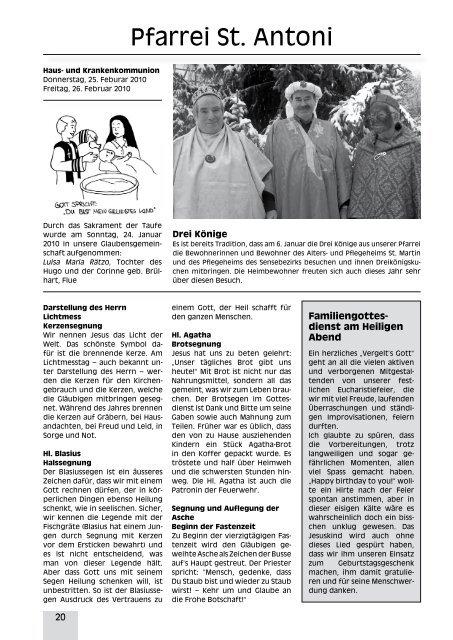 Pfarrblatt Februar 2010 (pdf 7 mb)