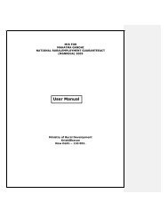 User Manual - National Rural Employment Guarantee Act