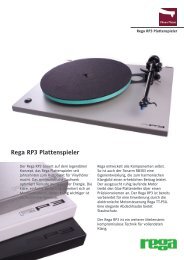Rega RP3 Plattenspieler - PhonoPhono