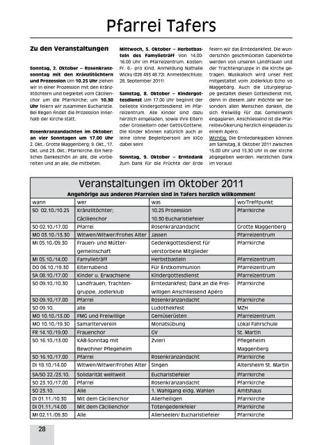 Pfarrbaltt Oktober 2011 (pdf 8 mb)