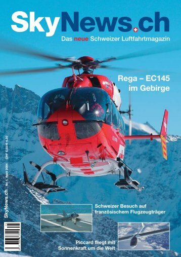 Rega – EC145 im Gebirge - SkyNews.ch