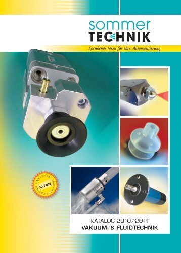 SOMMER Technik Katalog 2010