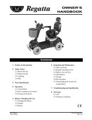 Mercury Regatta User Manual - Drive Medical