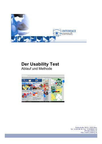 Der Usability Test - Interface Consult