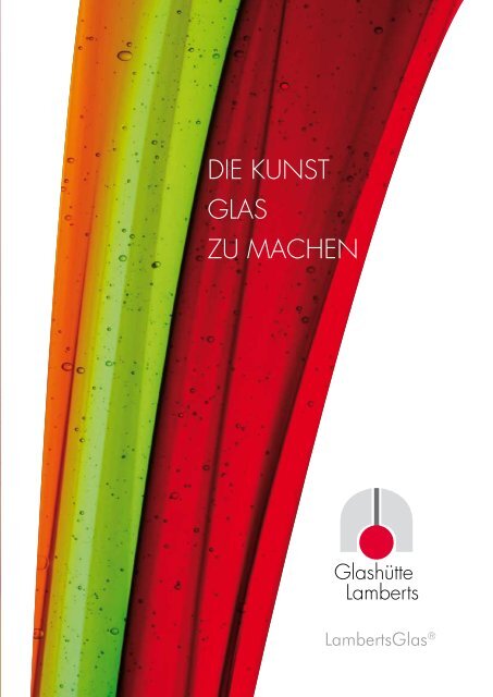 Lamberts Glas Katalog - GLS GmbH