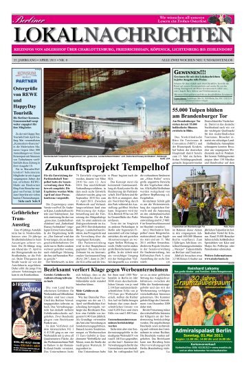 Ausgabe 08.2011 - Berliner Lokalnachrichten