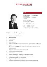 Profil Dr. Jens Nyenhuis, LL.M. (Cape Town) Rechtsanwalt Master of ...