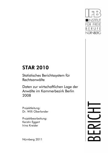 STAR 2010 - Rechtsanwaltskammer Berlin