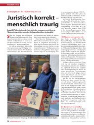 Juristisch korrekt – menschlich traurig - Deutsche Fachpresse