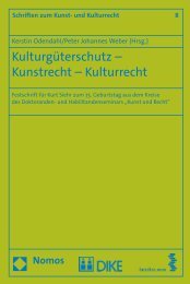 Kulturgüterschutz – Kunstrecht – Kulturrecht - Hodler Rechtsanwälte