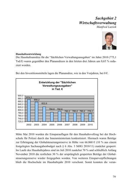 Erfahrungsbericht Forschungssemester - Hochschule für Polizei