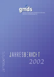 jahresbericht 2002 - GMDS
