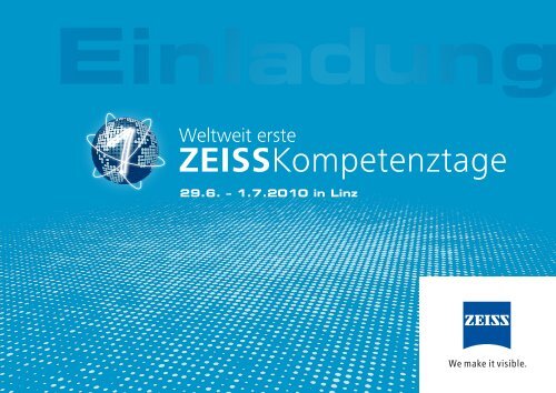 ZEISSKompetenztage - Carl Zeiss