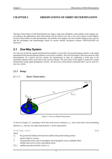 Precise Orbit Determination of Global Navigation Satellite System of ...