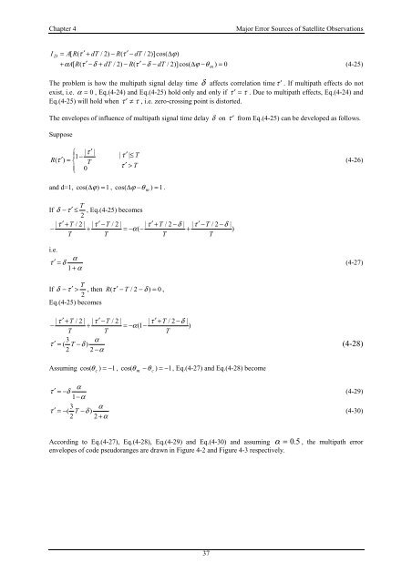 Precise Orbit Determination of Global Navigation Satellite System of ...