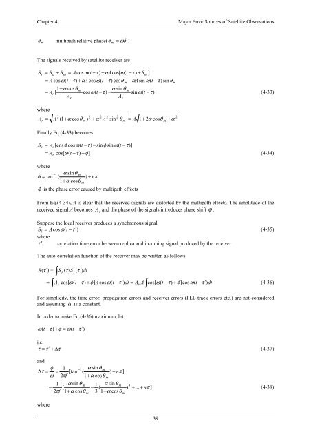 Precise Orbit Determination of Global Navigation Satellite System of ...