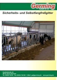 Fressgitter - Germing GmbH & Co Stalltechnik