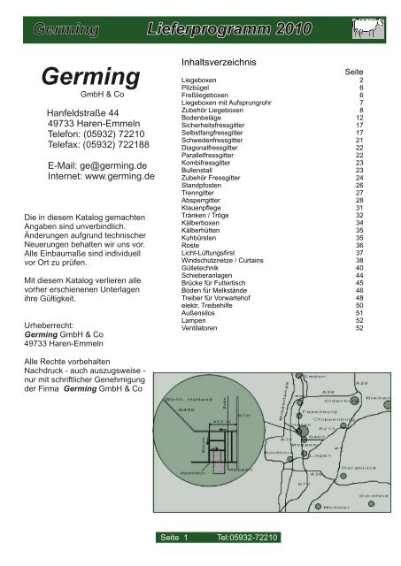 Germing GmbH & Co Stalltechnik