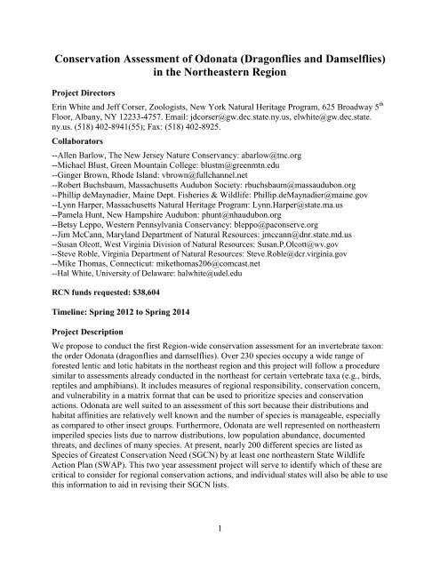 Development of Regional Indicators and Measures - (RCN) Program