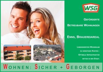 WOHNEN: SICHER + GEBORGEN - WSG - Gemeinnützige Wohn