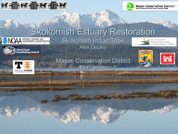 Skokomish Estuary Restoration Phase 2: Nalley Island Dike