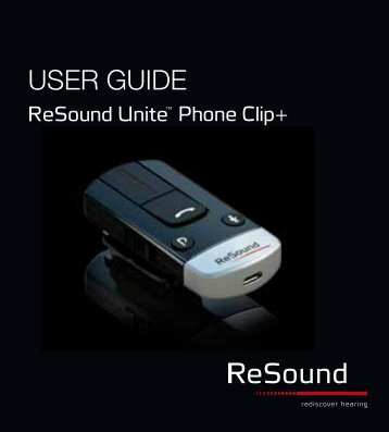 user guide - GN ReSound GmbH