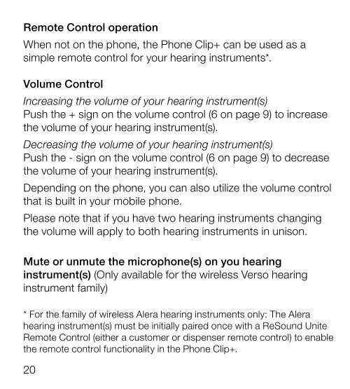 user guide - GN ReSound GmbH