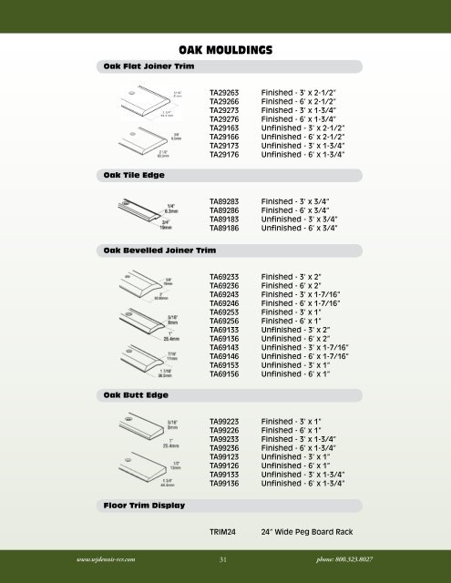 2011 Flooring Catalog - WJ Dennis