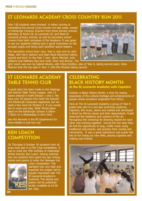 term 1 october 2011.qxp - The St Leonards Academy