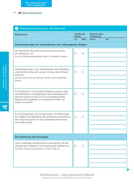 BGI 5021 - Zeitarbeit nutzen – sicher, gesund und erfolgreich - Zoom