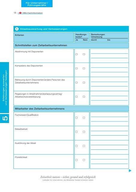 BGI 5021 - Zeitarbeit nutzen – sicher, gesund und erfolgreich - Zoom