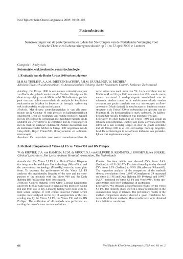 Ned Tijdschr Klin Chem Labgeneesk 2005 - NVKC