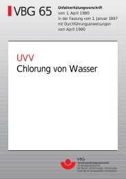 UVV Chlorung von Wasser - SAAR-MEISTER