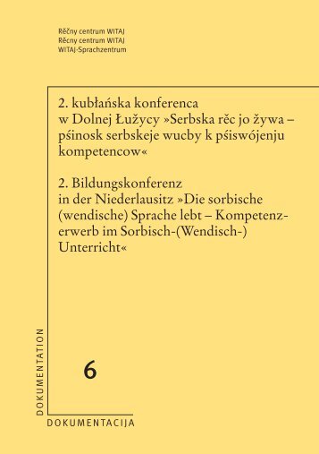 2. kubłańska konferenca w Dolnej Łužycy - WITAJ-Sprachzentrums