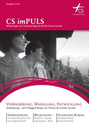 CS imPuls - Ausgabe 1/2010 - Caritas Socialis