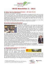 INISS Newsletter 3 / 2012