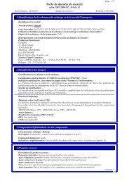 Fiche de données de sécurité - Gerstaecker