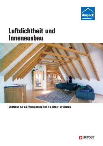 Luftdichtheit und Innenausbau - Ampack